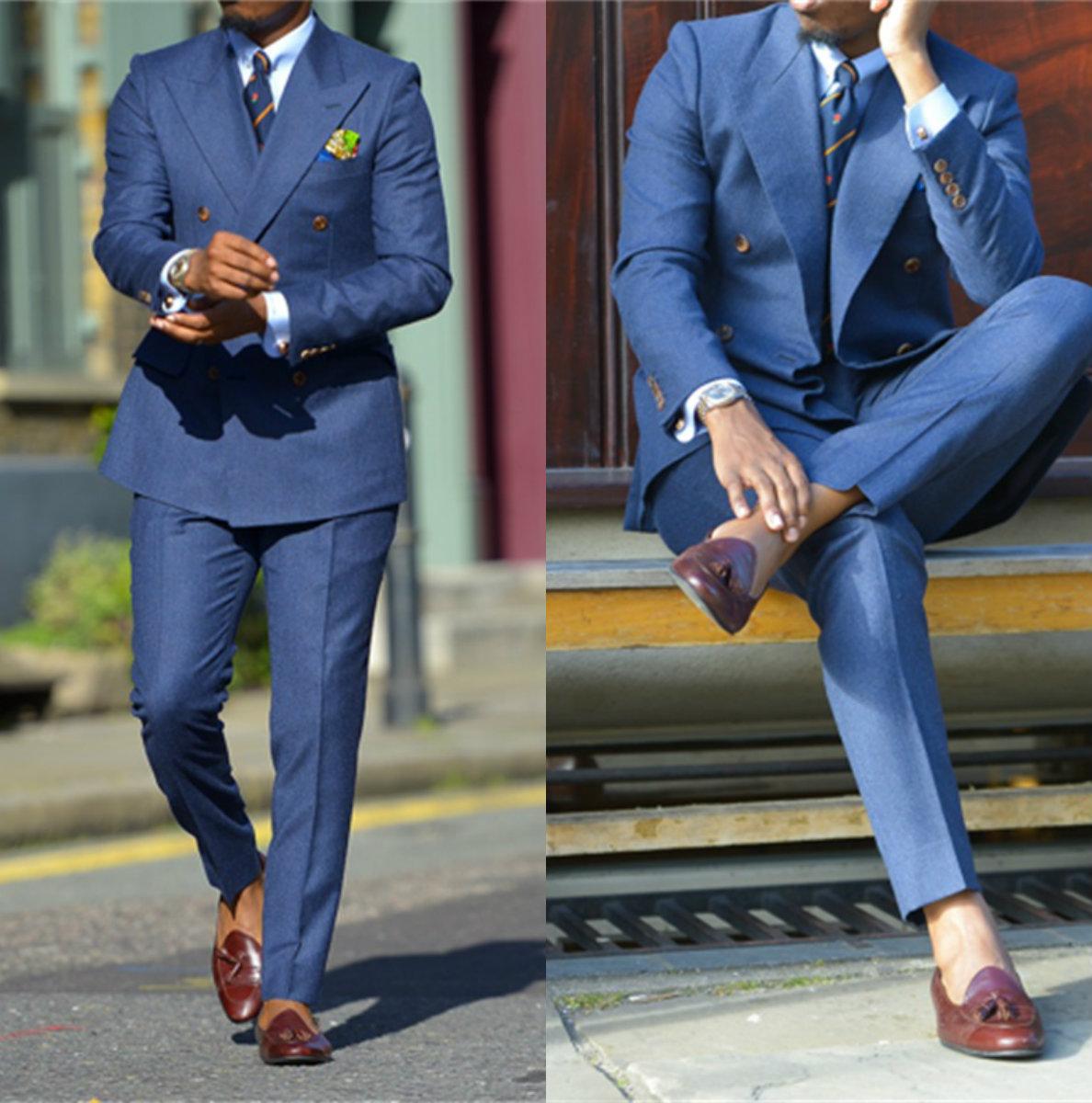 Men Formal Wear Blue - Màu Xanh Đen Chính Thức Nam