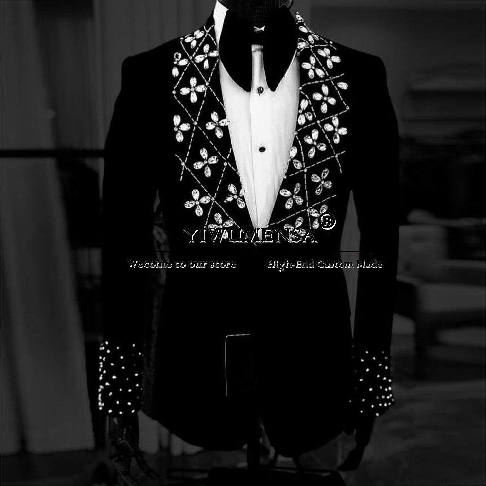 Metallic Jewelry Ornament Suit - đánh giá và giá Men'S Formal Wear Jewelry