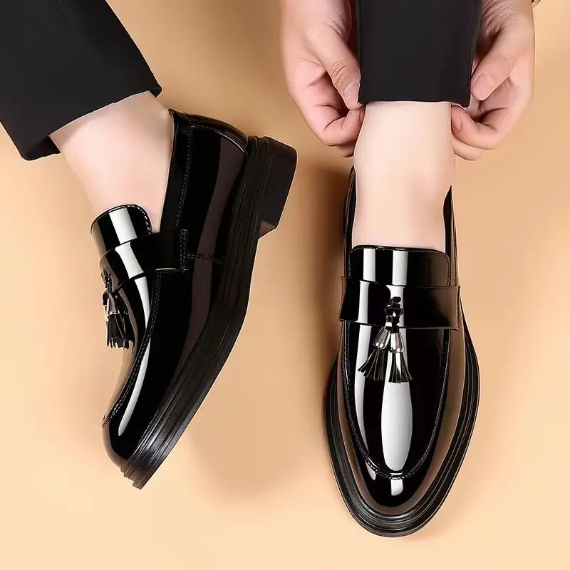 Black Social Shoe for Men Casu - đánh giá và giá Young Men Formal Wear