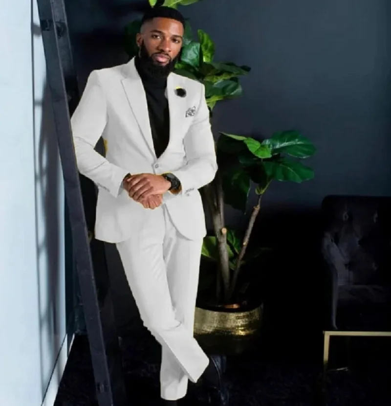 Yellow Men's Suits Slim Fit Si - đánh giá và giá Formal Wear For Men Yellow