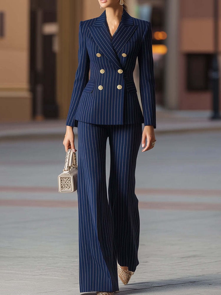 Women Striped Female Business  - đánh giá và giá Men'S Formal Wear In Winter