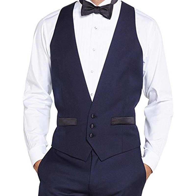 Navy Blue Wedding Groomsmen Tu - đánh giá và giá Men Formal Wear Blue