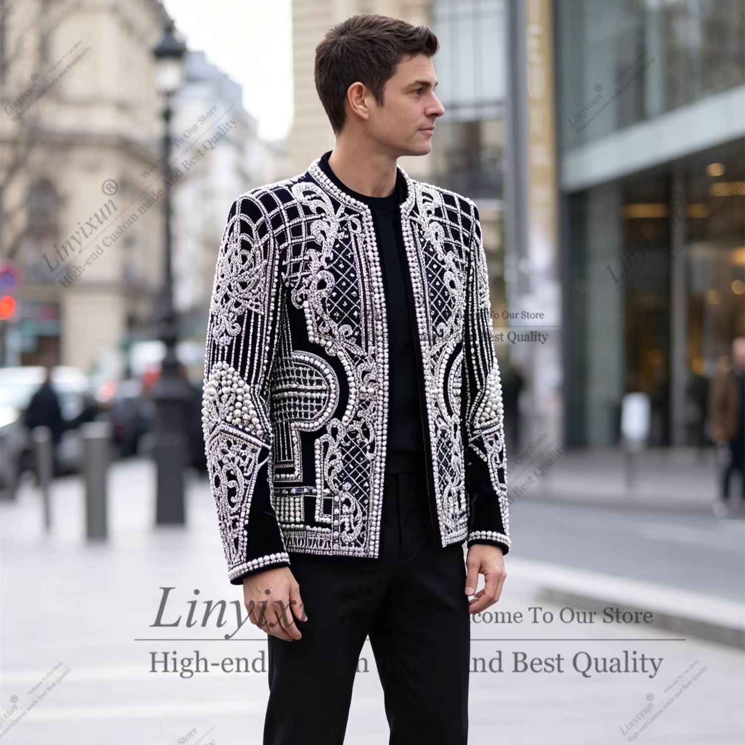 Luxurious design Jewelried Tux - đánh giá và giá Men'S Formal Wear Jewelry