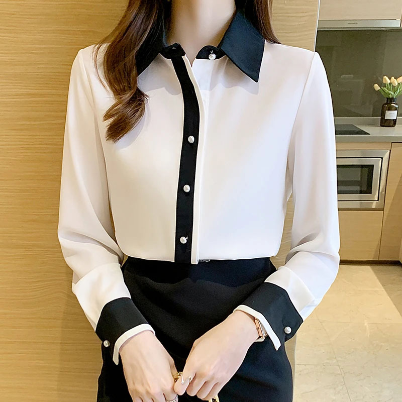 White Chiffon Shirt for Women  - đánh giá và giá Young Men Formal Wear