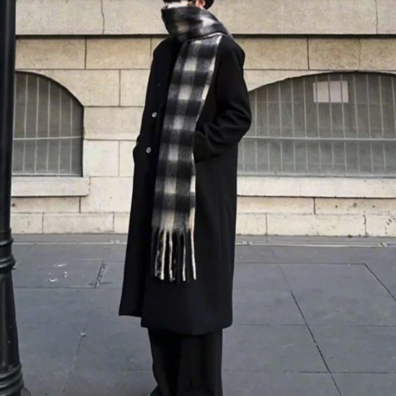 Korean Inspired Men's Wool Ove - đánh giá và giá Men'S Formal Wear In Winter