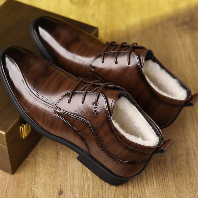 Men's Winter Leather Shoes Vel - đánh giá và giá Men'S Formal Wear In Winter