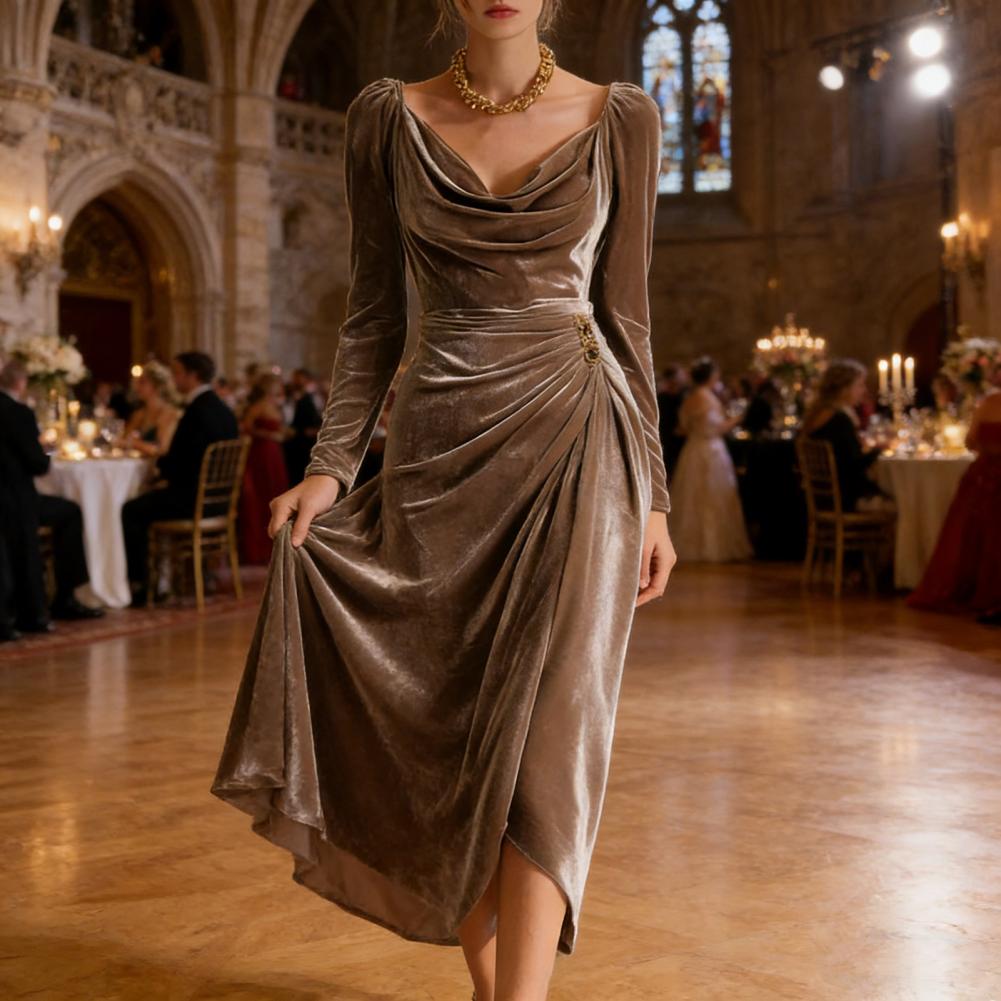 Elegant Women's Dress Long Sle - đánh giá và giá Men'S Formal Wear For Wedding Guest